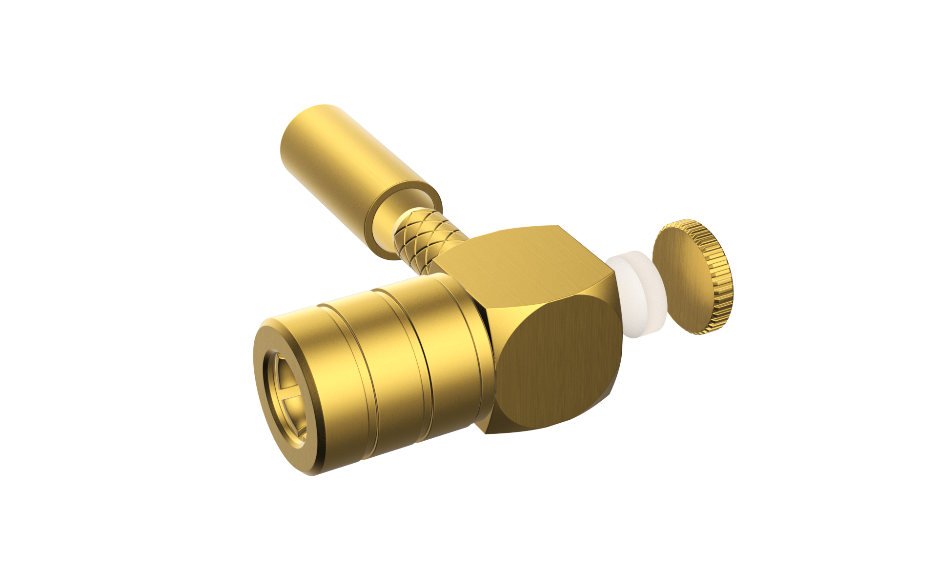 SMB, Plug, 75Ohm, socket, 90° Angle, , Soldering