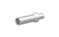 Crown lamella socket, ∅8, Silver plated, 3μm (16mm²)