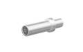 Crown lamella socket, ∅8, Silver plated, 3μm (25mm²)