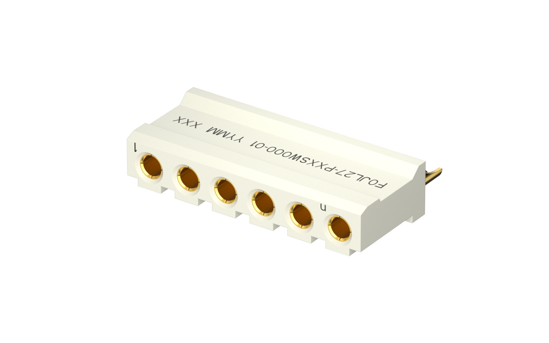 JL27, Plug, 10Circuits, 180°Vertical, Soldering