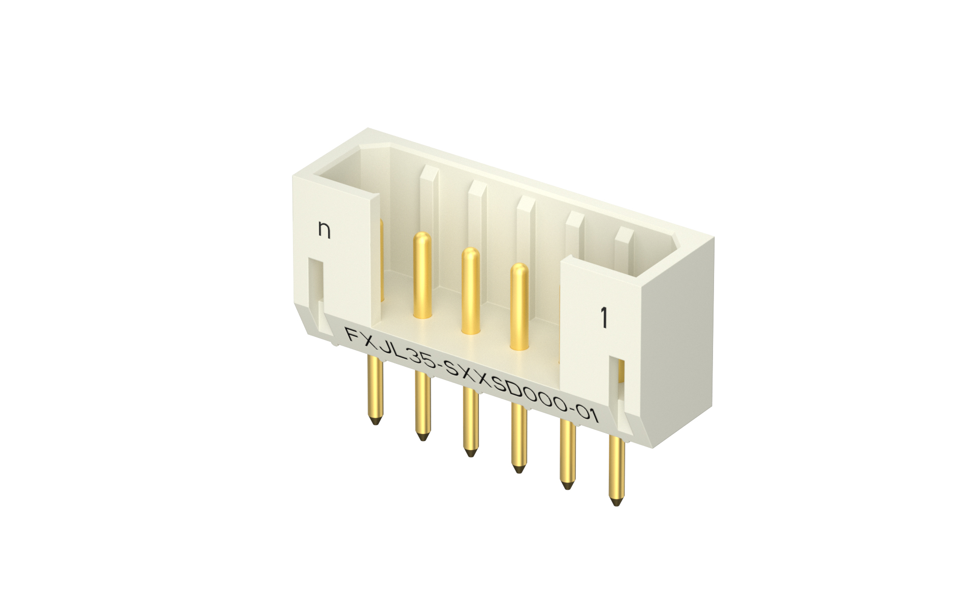 JL35, Socket, 4Circuits, 180°Vertical, Through Hole