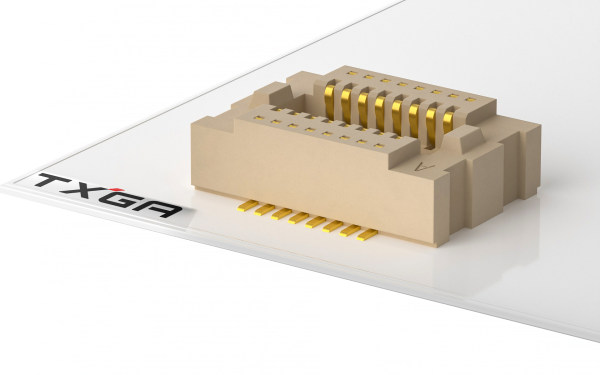 板到板连接器 0.5mm 立贴 30位 母座(组合高度2.5mm)