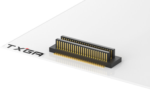 板到板连接器 0.5mm 立贴 32位 公座(有柱)(H2=1mm)