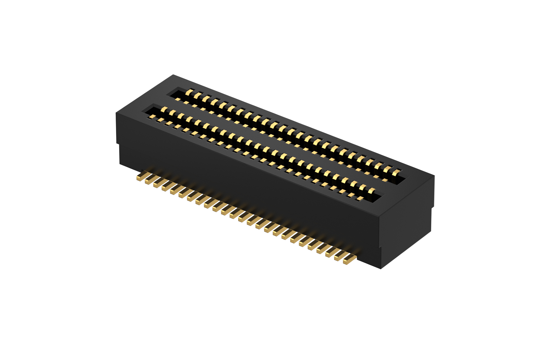 Board to Board Connector, 0.5mm, Female, 40Circuits, Vertical(180°), SMT, Without peg, H4, 