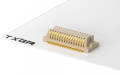 Board to Board Connector, 0.5mm, Male, 14Circuits, Vertical(180°), SMT, With peg, H2.2, 