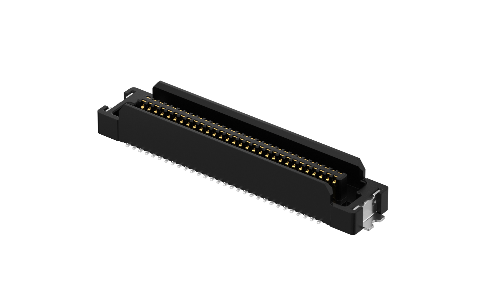 Board to Board Connector, 0.8mm, Male, 50Circuits, Vertical(180°), SMT, With peg, H4.5, 