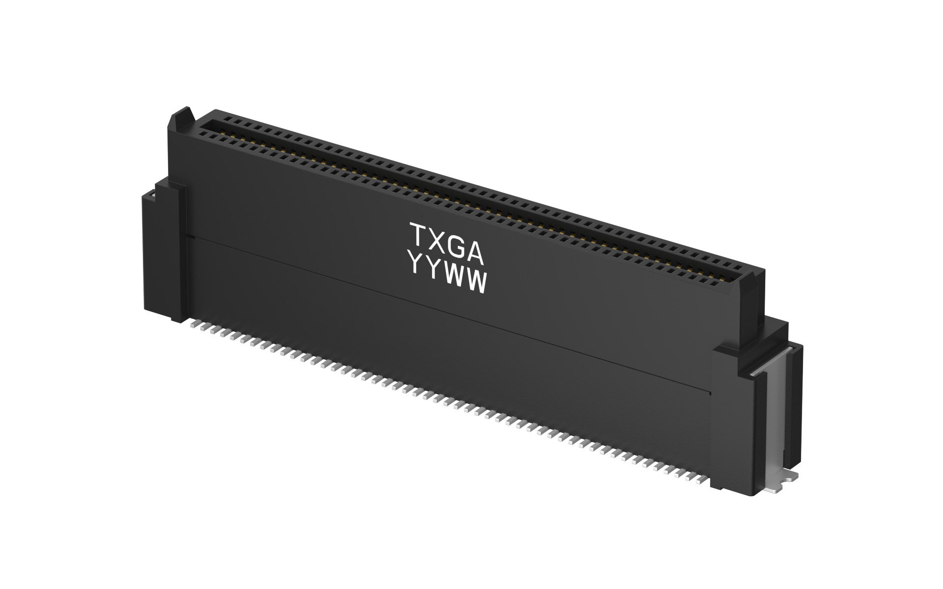 Board to Board Connector, 0.8mm, Female, 100Circuits, Vertical(180°), SMT, With peg, H13.4