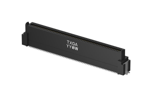 板对板连接器,0.8mm,母,120位,垂直(180度),表面贴装,有柱,H10.4