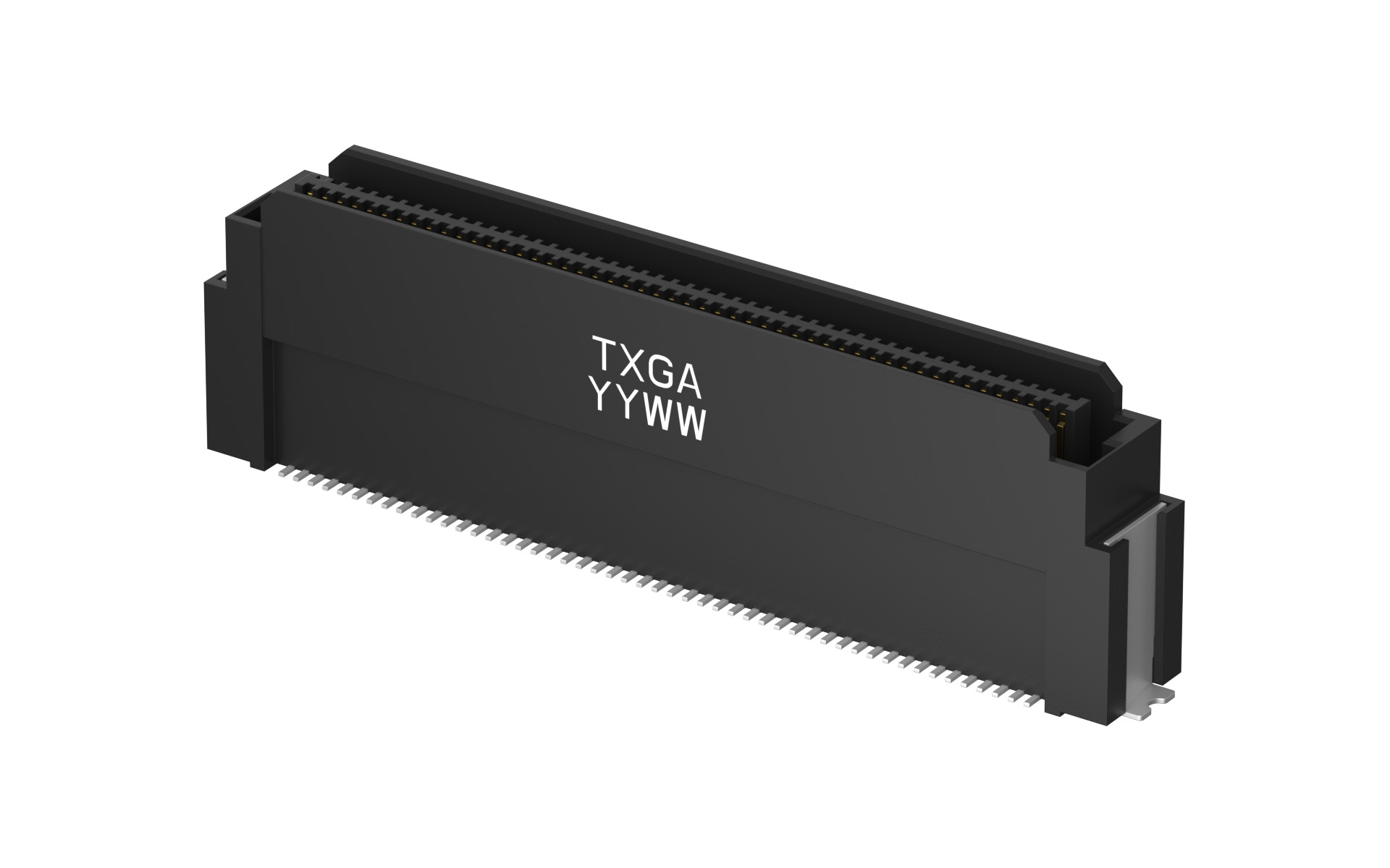 Board to Board Connector, 0.8mm, Male, 100Circuits, Vertical(180°), SMT, With peg, H14