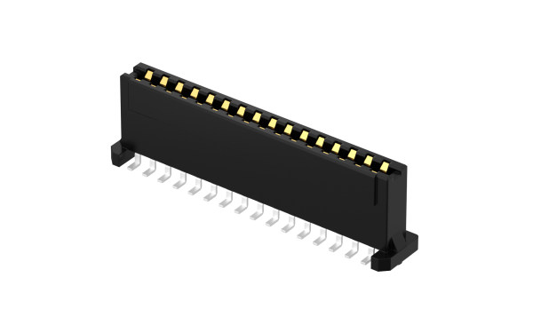 板对板连接器 2mm ,母座 ,50位 ,立贴 (组合高度14.65mm)