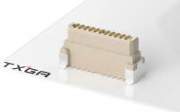 Board to Board 2mm, Female, 20Circuits, 180° Vertical(SMT) (Mated height 20.3mm)