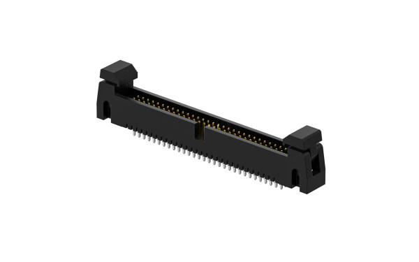 勾勾牛角 1.27mm ,16位 ,180°插件 ,PA9T