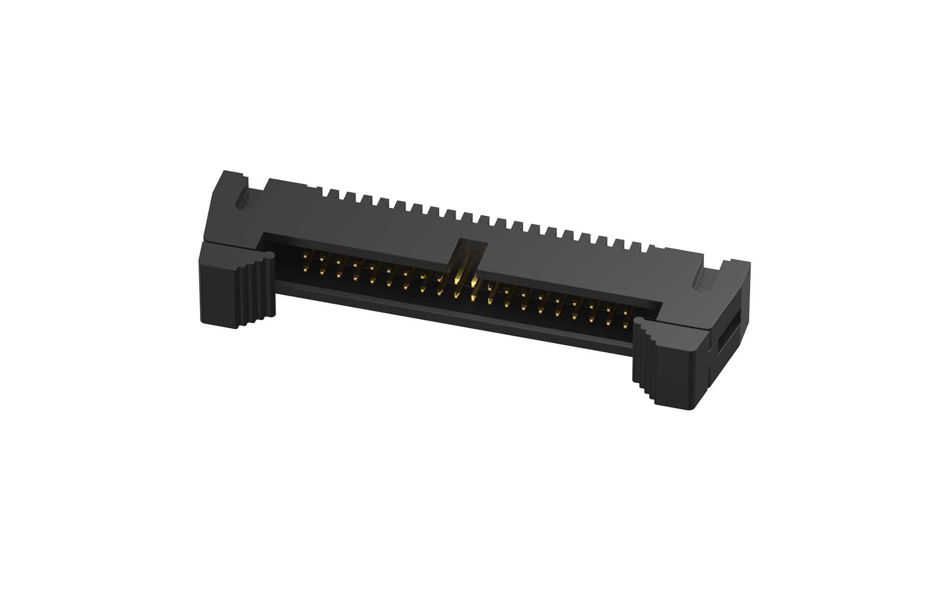 Ejector Box Header 1.27mm 90°Angle 26Circuits(DIP)