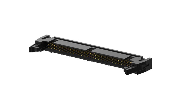 勾勾牛角 2.54mm 90°插件 10位（6T）(长耳)