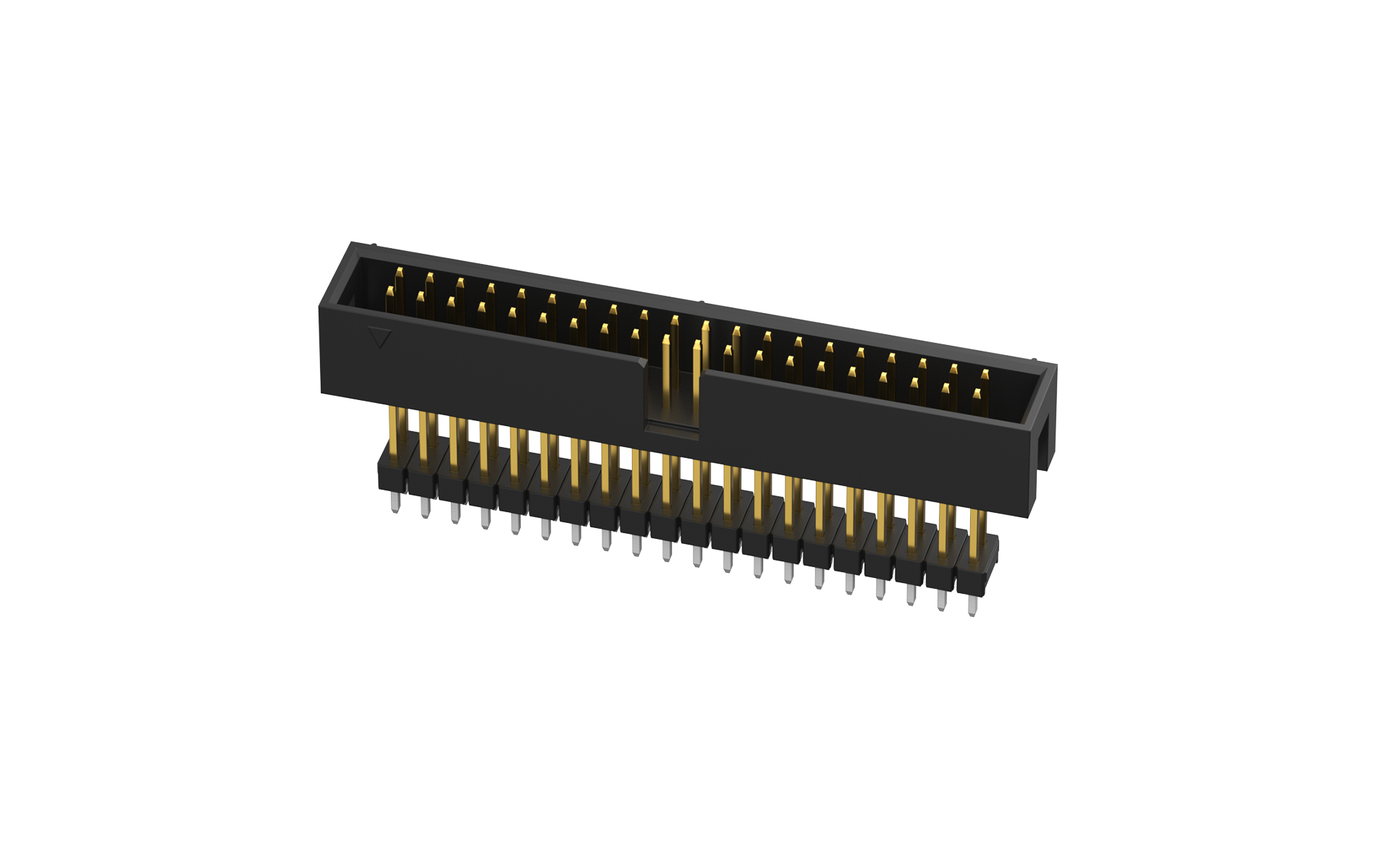 Box Header 2.54mm 180°Vertical 8Circuits(DIP)