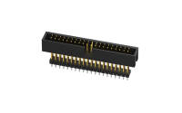 Box Header 2.54mm, 40Circuits, 180° Vertical(DIP), PA9T