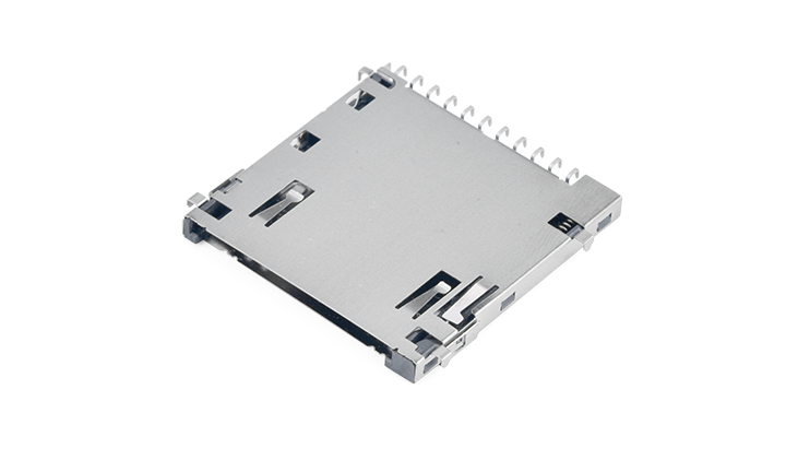 SD card connector(H2.8mm)(Push to Push)