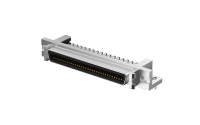 SCSI Connector 68Circuit, Female, 90° Angle(DIP), 1μ"