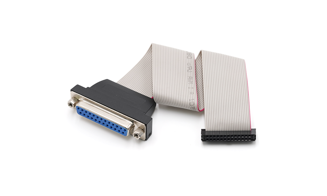 D-SUB Cable D-SUB 25P FEMALE TO ID20001-26P L=200MM