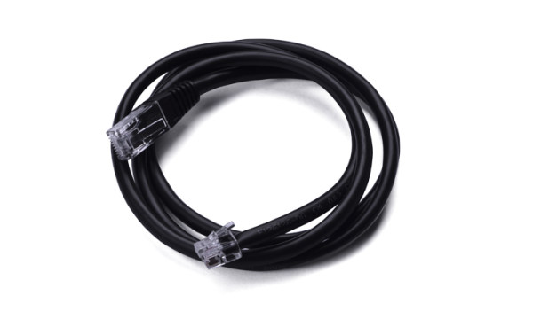 网络线：RJ11 6P6C 对 RJ45 8P8C, L=1000mm