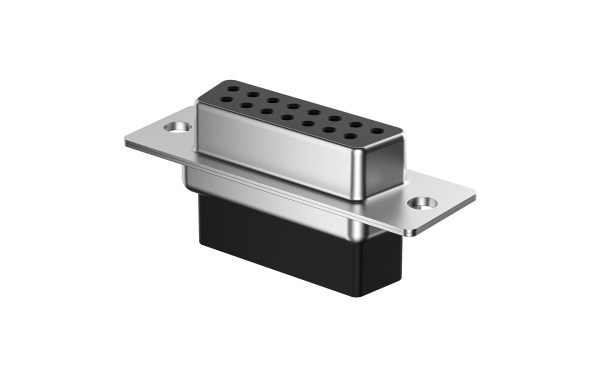 D-SUB 线端铆压 母座 15位