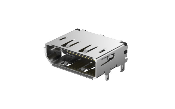 DISPLAY PORT 20Pin 母SMT 外壳 DIP