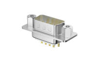 Machined pin D-SUB 9Circuits, Male, Welding, 1μ"