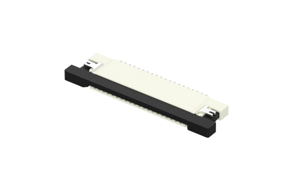 FPC/FFC连接器 0.5mm 卧贴下触点 30位(H1.2)(抽锁)