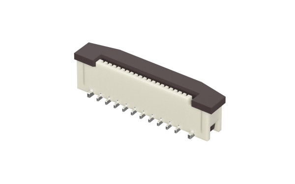 FPC/FFC连接器 0.5mm 立贴 9位