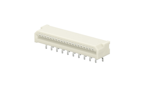 FPC/FFC连接器 1.25mm ,16位 ,90°插件