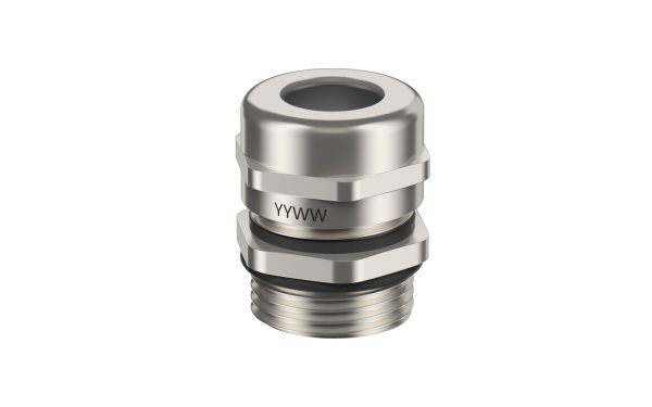 电缆接头, M20, 铜合金, 镀镍, IP68, ∅6-12mm