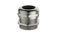 Cable gland, M32, Copper alloy, Nickel plated, IP68, ∅15-22mm