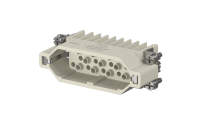 Heavy-duty connector, HD insert, Male, 25 Circuits