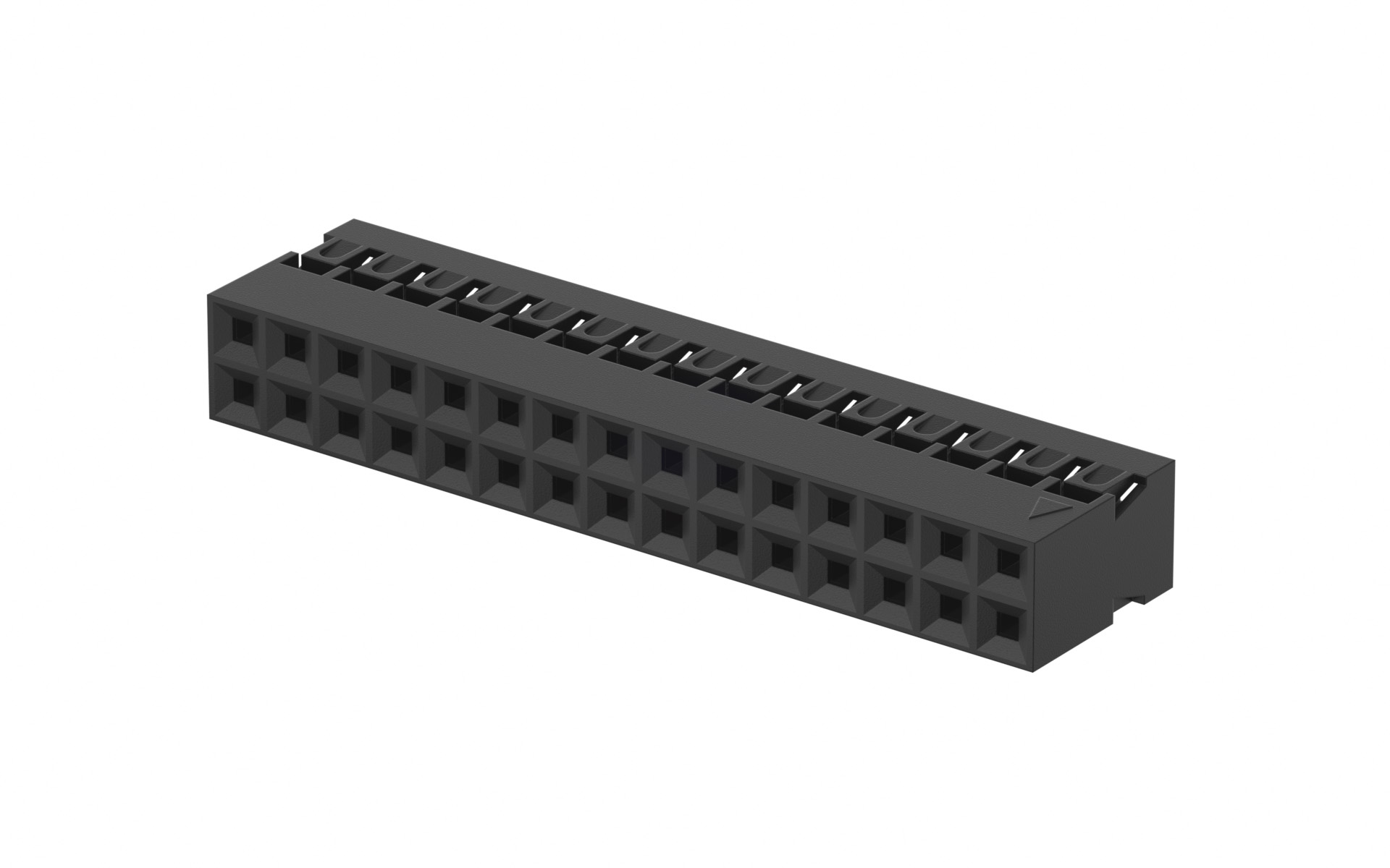 Wire to board housing 2mm 30Circuits ( Black）