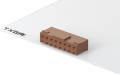 Wire to board Housing, 2.5mm, 8Circuits, Brown