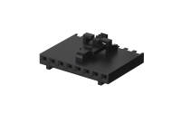 Wire to board housing 2.54mm 8Circuits(Black)