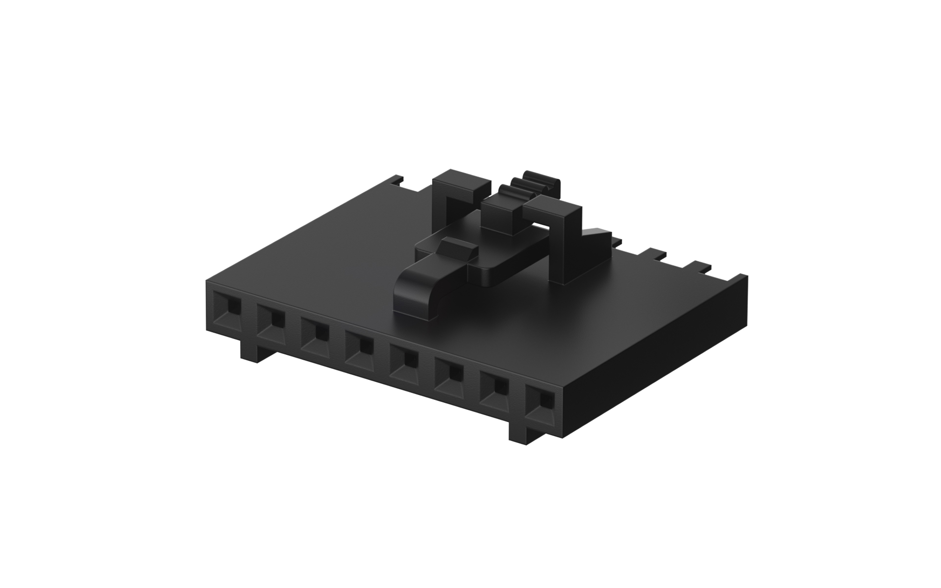 Wire to board housing 2.54mm 12Circuits(Black)