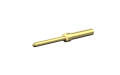 Pin, ∅0.76x13.5mm, Gold plated 0.075um, Crimp, 22-28 AWG