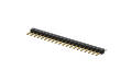 Pin Header, 2mm, Single row, 2Circuits, Right angle(90°), SMT, 0.025μm, PA6T