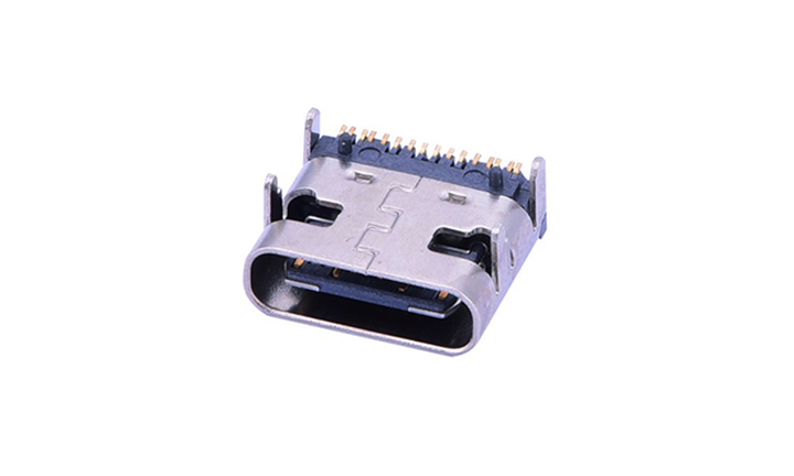USB3.1 C-type 16Circuits 90°Angle Female(SMT)