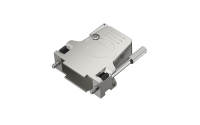 D-SUB hood, Metal, Applies to 15 circuits and HD26 circuits