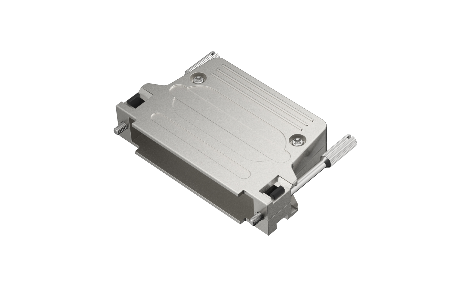 D-SUB hood, Metal, Applies to 37 circuits and HD62 circuits