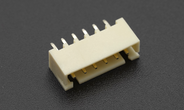 板装插座 2.5mm 插件 180° 6位(6T)