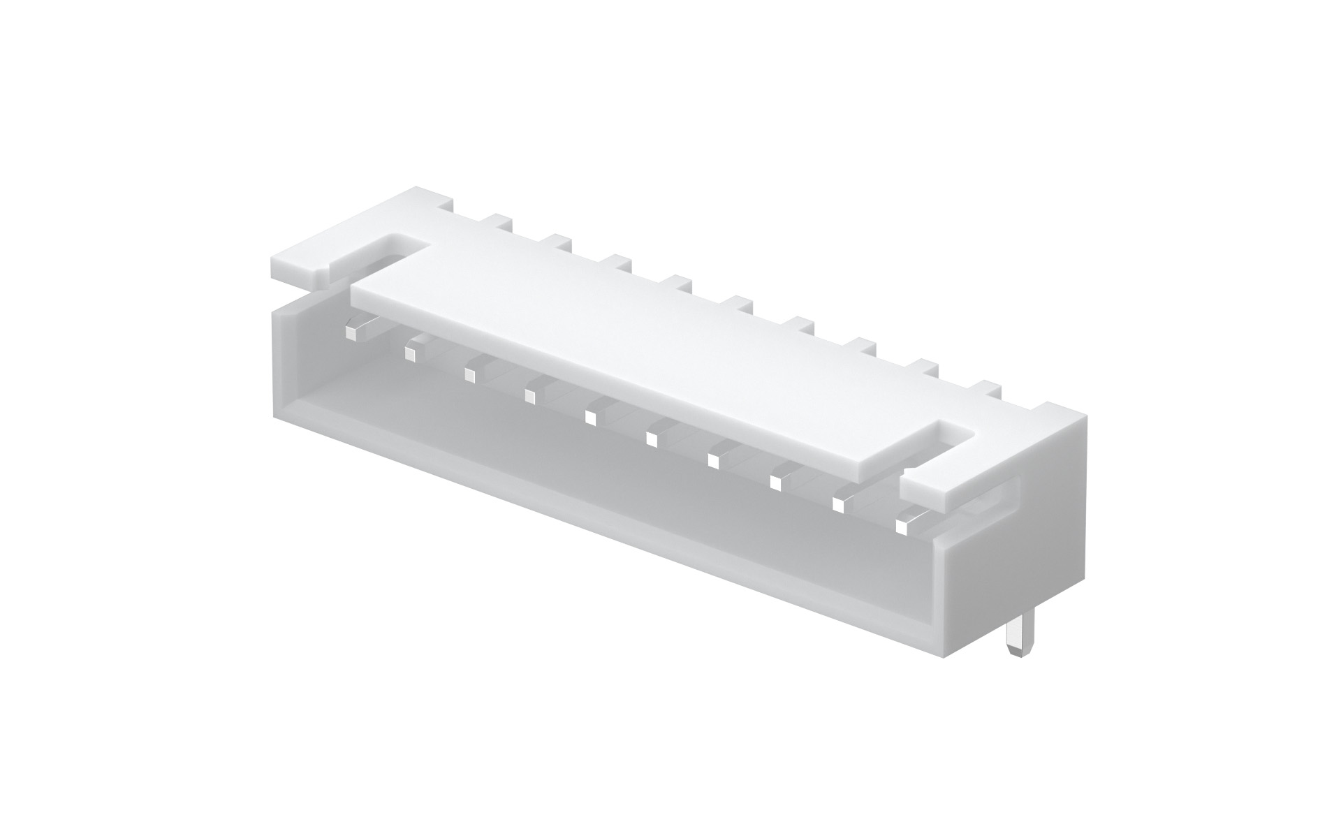 Wafer 2.5mm, 16Circuits, 90° Angle(DIP), PA66