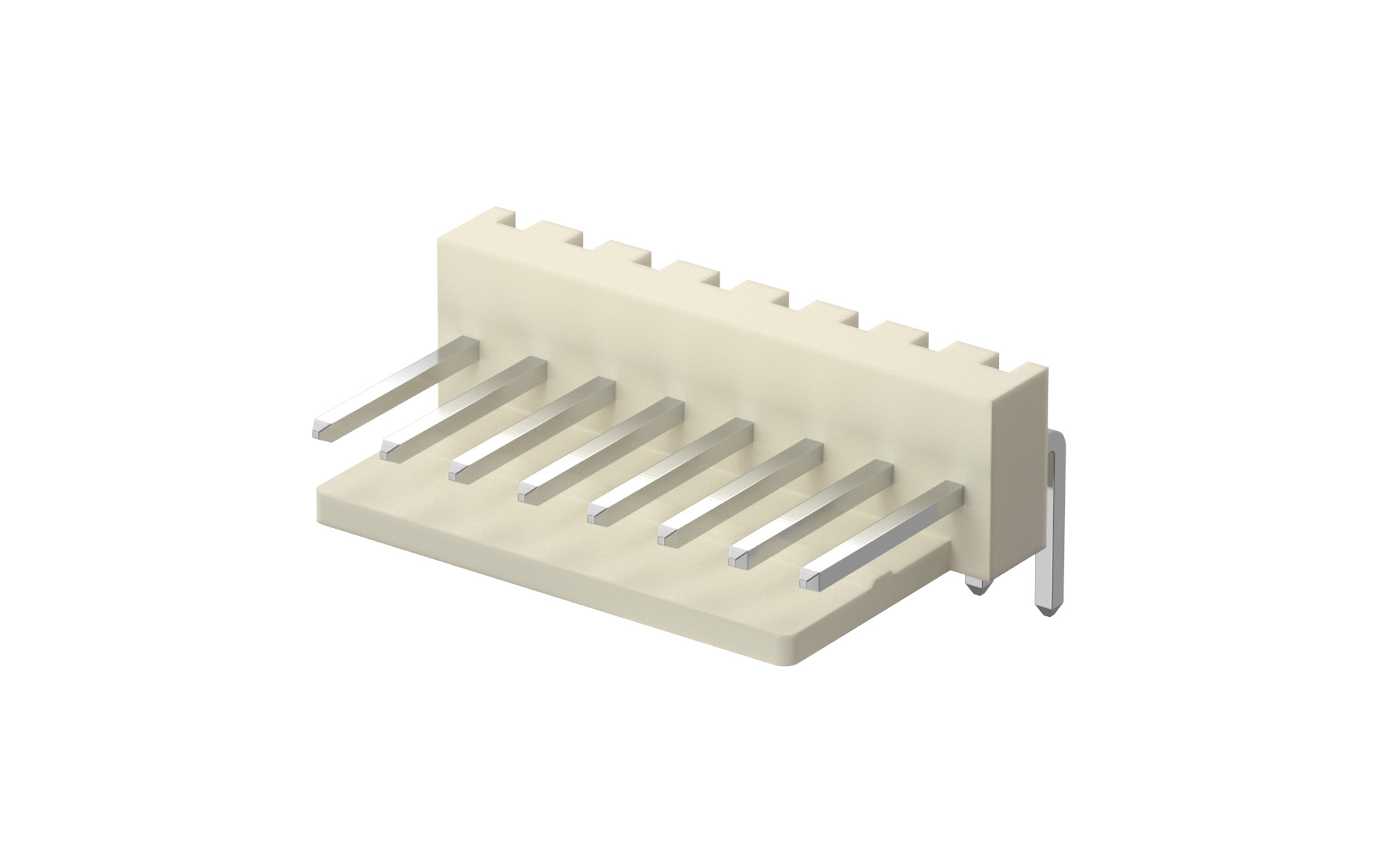 Wafer 2.54mm 90°Angle 4Circuits (DIP)