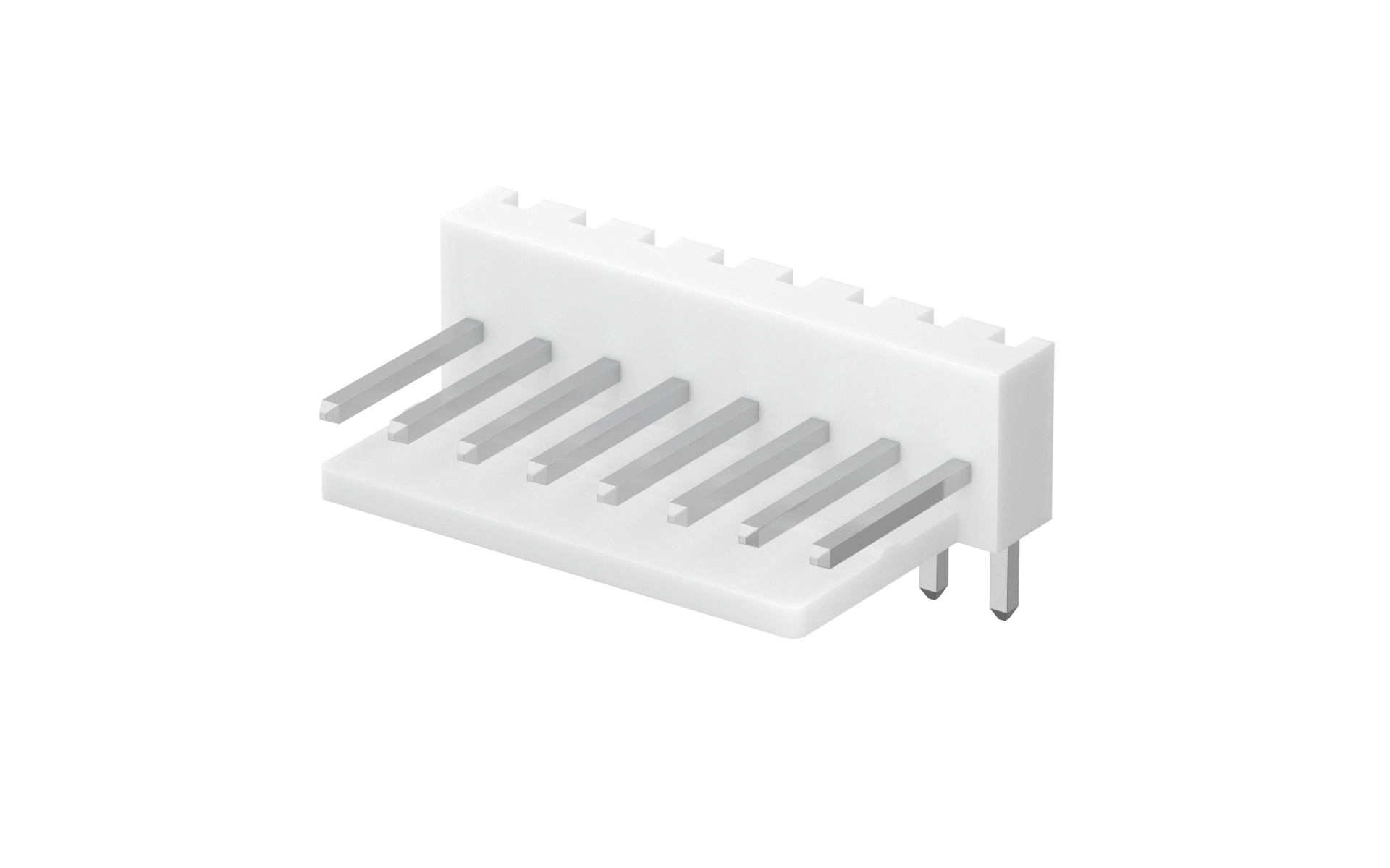 Wafer 2.54mm 90°Angle 6Circuits (DIP)