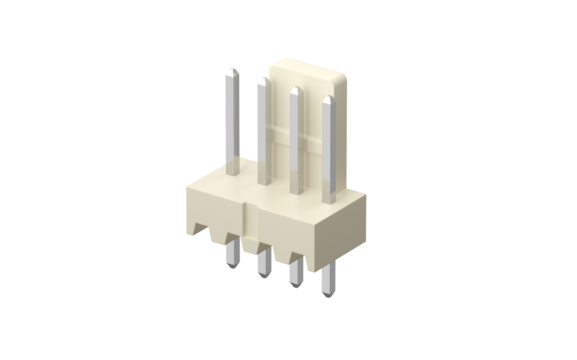 Wafer 2.54mm 180 ° Vertical 4Circuits(DIP)