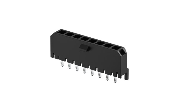 板装插座 3mm 插件 180° 11位