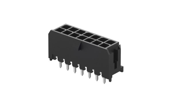 板装插座 3mm 插件 180° 22位 (大卡扣）