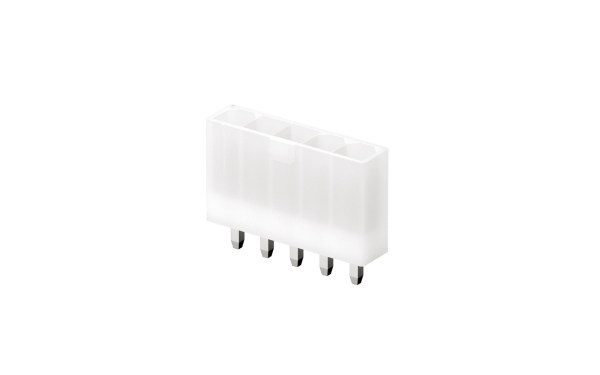 板装插座 4.2mm 插件 180° 6位(实心针)